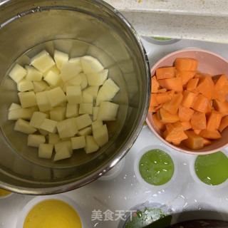 咖喱土豆的做法步骤：1