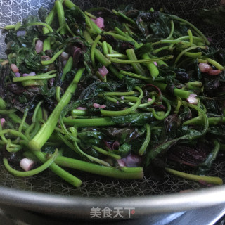 爆炒苋菜的做法步骤：8