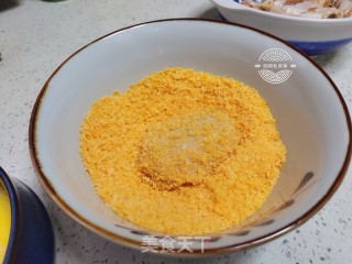 金沙鸡翅的做法步骤：7