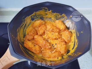 金沙鸡翅的做法步骤：12