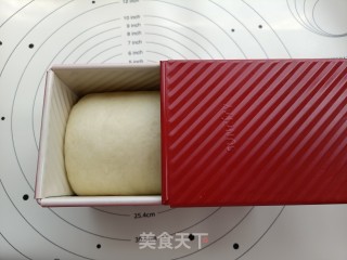 抹茶蜜豆吐司的做法步骤：11