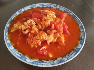 西红柿炒鸡蛋的做法步骤：6
