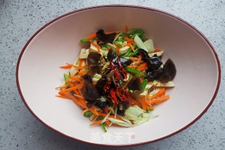 凉拌牛肉豆腐干的做法步骤：4