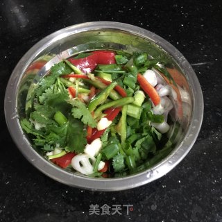 金针菇拌豆皮粉丝的做法步骤：8