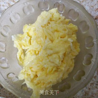 丝瓜炒鸡蛋的做法步骤：3