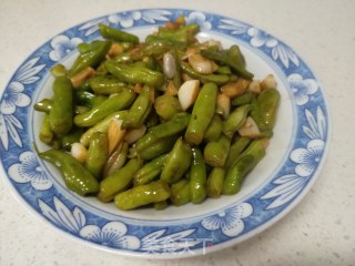 蒜蓉四季豆的做法步骤：6