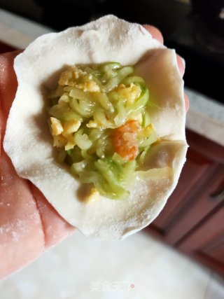 西葫水饺的做法步骤：9