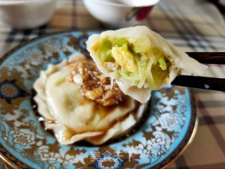 西葫水饺的做法步骤：15