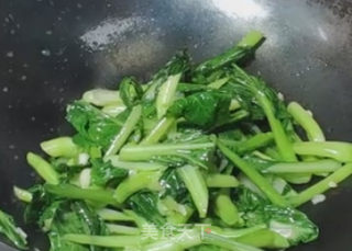 脆炒青菜的做法步骤：5