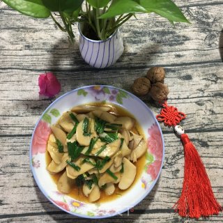 香葱蚝油杏鲍菇的做法步骤：7