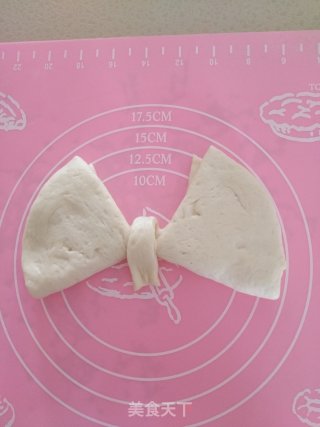 网红蝴蝶结面包（附三种做法）的做法步骤：18