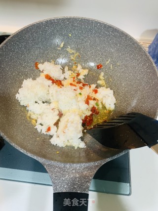 剁椒蛋炒饭的做法步骤：3