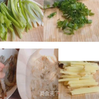 香焖大虾的做法步骤：1
