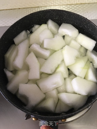冬瓜银鱼汤的做法步骤：1