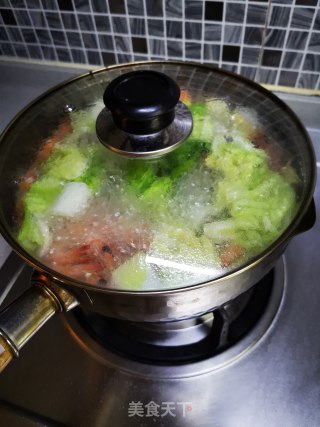 鲜虾拉面的做法步骤：5