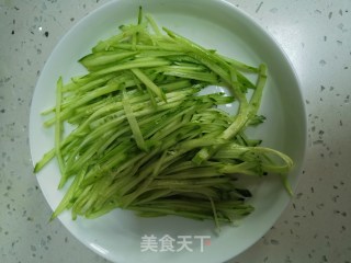 麻酱大拉皮的做法步骤：2