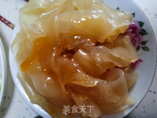 麻酱大拉皮的做法步骤：4