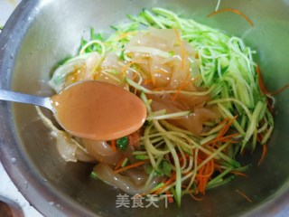 麻酱大拉皮的做法步骤：6