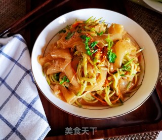 麻酱大拉皮的做法步骤：7