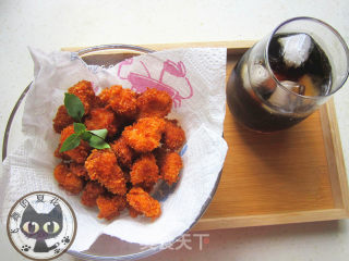 香酥鸡米花的做法步骤：6