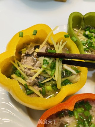 彩椒牛肉的做法步骤：6