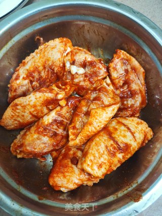 电饭煲奥尔良鸡翅玉米鸡蛋的做法步骤：7