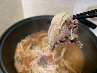 酸汤肥牛的做法步骤：8