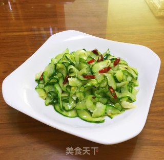 辣炒青瓜的做法步骤：9