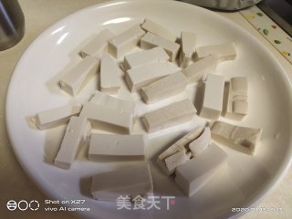 嫩豆腐蒸蛋的做法步骤：2