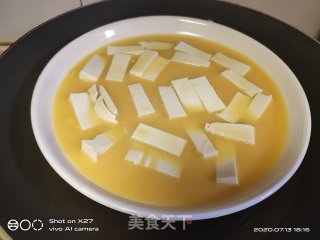 嫩豆腐蒸蛋的做法步骤：5
