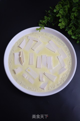 嫩豆腐蒸蛋的做法步骤：6