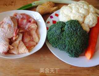 照烧鸡腿饭的做法步骤：1