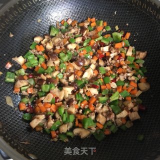 肉末炒三丁的做法步骤：10