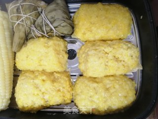 香煎玉米苞的做法步骤：3