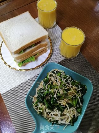 午餐肉三明治的做法步骤：10