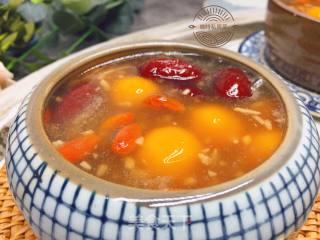 酒酿南瓜糯米圆子羹的做法步骤：12