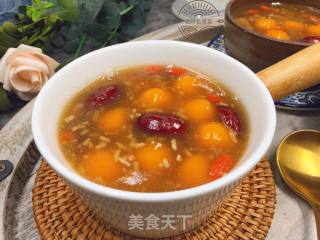 酒酿南瓜糯米圆子羹的做法步骤：13