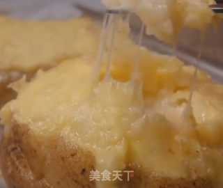 芝士焗土豆的做法步骤：6