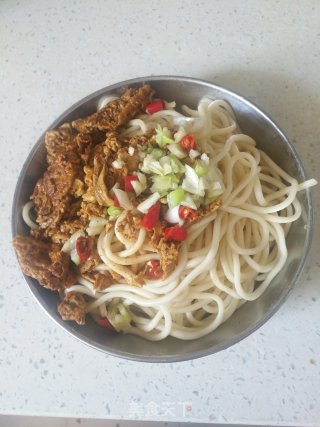 鸡蛋酱拌面的做法步骤：17