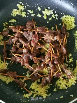 牙签牛肉的做法步骤：12