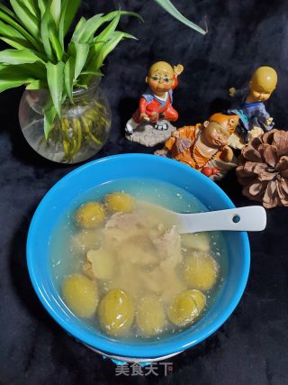 瘦肉炖青橄榄的做法步骤：7