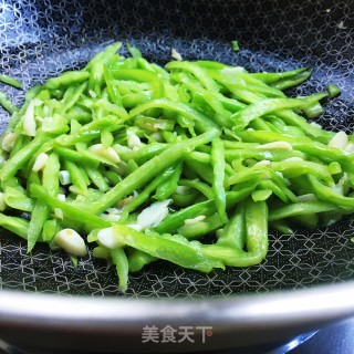 蒜香苦瓜片的做法步骤：8