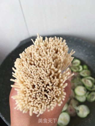丝瓜肉丸面的做法步骤：19
