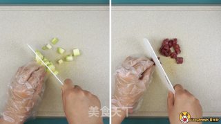 蔬菜牛肉粒的做法步骤：2
