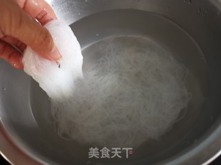 凉拌粉丝白菜心的做法步骤：3