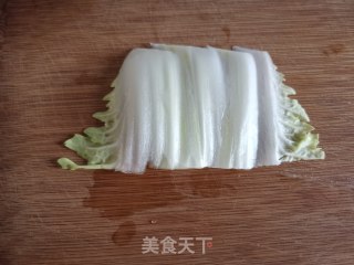 凉拌粉丝白菜心的做法步骤：6