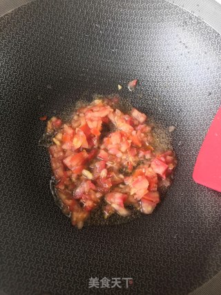 番茄肉酱意面的做法步骤：7