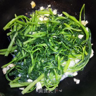 豆腐乳炒空心菜的做法步骤：8