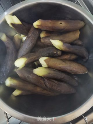 拌蒜茄子的做法步骤：3