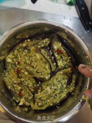拌蒜茄子的做法步骤：7